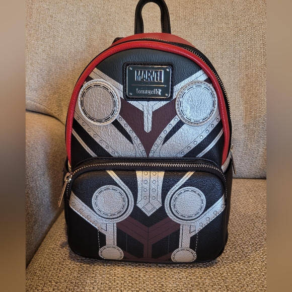 Disney Parks Marvel Thor: Love and Thunder Loungefly Mini Backpack - Picture 1 of 10